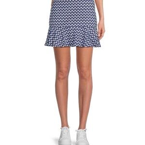 J McLaughlin Angnes skort.  Blue Geometric Patterned Women's Skort/Skirt